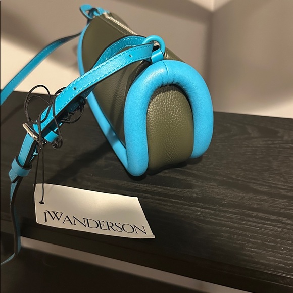 JW Anderson Gray and Sky Blue Bumper Crossbody Bag - Picture 4 of 5